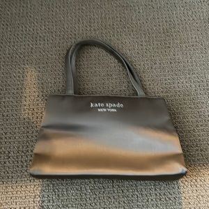 Silver satin Kate Spade mini